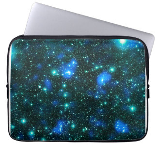 Capa Para Notebook Matéria Escura Azul Verde-água