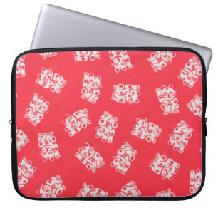 Capa Para Notebook Matéria têxtil de Yukata do japonês, Maneki Nek