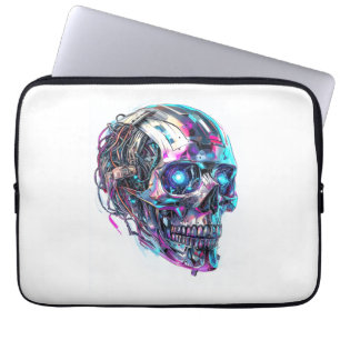 Capa Para Notebook Matriz Mecânica do Crânio