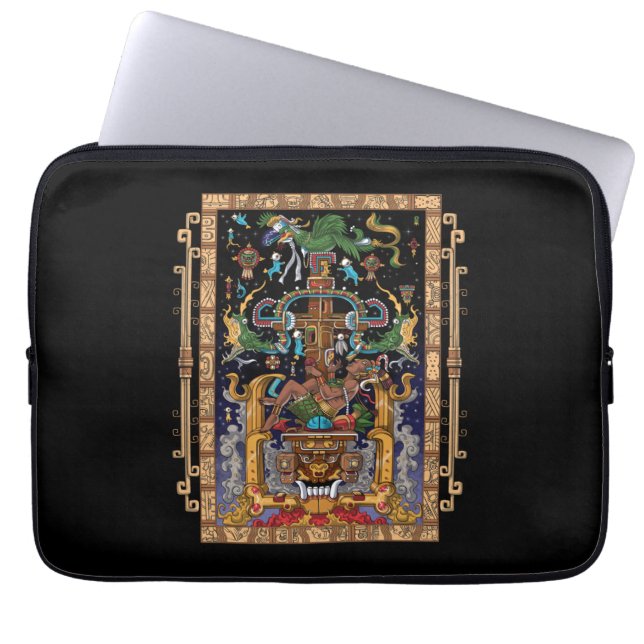 Capa Para Notebook Mayan Astronauta King Pakal (Frente)