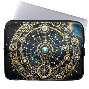 Capa Para Notebook Mecanismo Celestial Arte Cósmica
