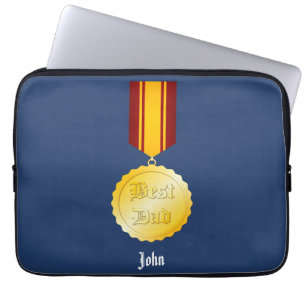 Capa Para Notebook Medalha de Melhor Pai para o Dia dos Pais