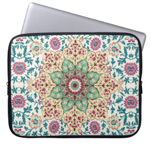 Capa Para Notebook Medallion Vintage, padrão multicolorido em turco,