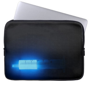 Capa Para Notebook Medicina, luminescência azul