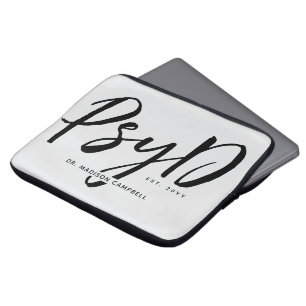 Capa Para Notebook Médico de PsyD Personalizado