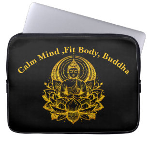Capa Para Notebook Meditação Buda em Lotus
