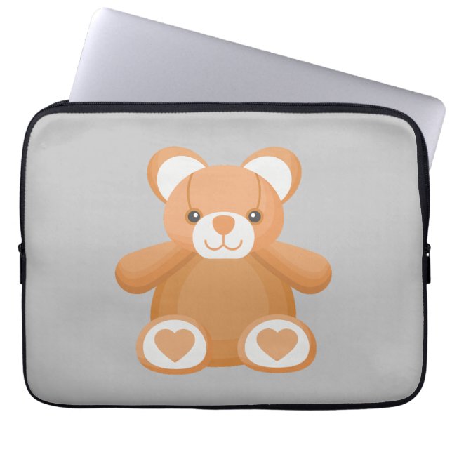 Capa Para Notebook mega urso (Frente)