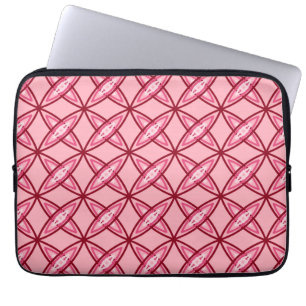 Capa Para Notebook Meio século atômico moderno - Cor-de-rosa coral