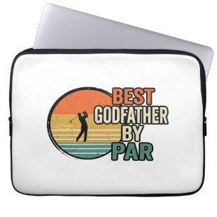 Capa Para Notebook Melhor Deus-Pai por Par Design de Vetor de Golfe V