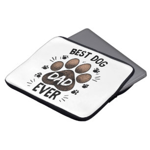 Capa Para Notebook Melhor Pai de Cachorro de Todos os Tempos – Adoráv