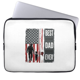 Capa Para Notebook Melhor Pai de Todos os Tempos Bandeira de Pesca De