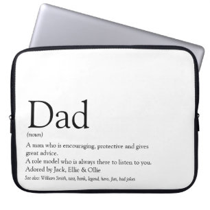 Capa Para Notebook Melhor Pai do Mundo Ever Dad Father Daddy Definiçã
