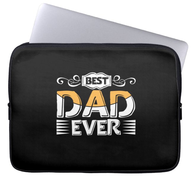 Capa Para Notebook Melhor Pai para presente do pai (Frente)