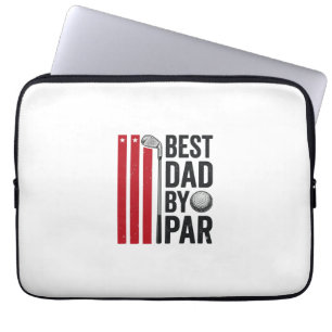 Capa Para Notebook Melhor Pai Por Par Pai de Golfe Design Vintage_1