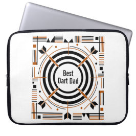 Capa Para Notebook Melhor Papai de Dardos – Feliz Dia dos Pais