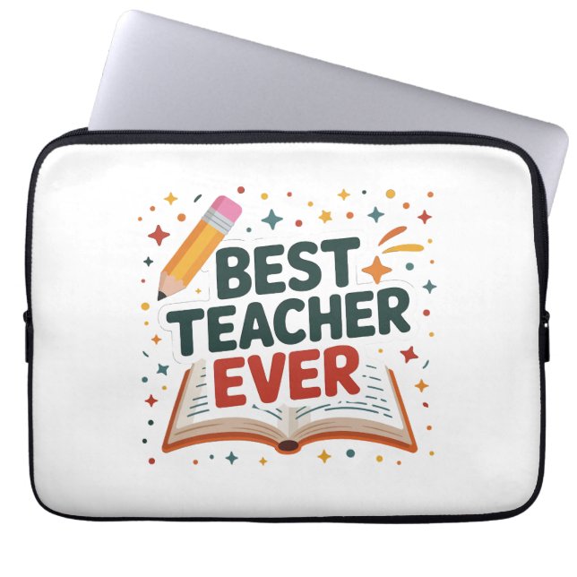 Capa Para Notebook Melhor Professora Do Mundo (Frente)