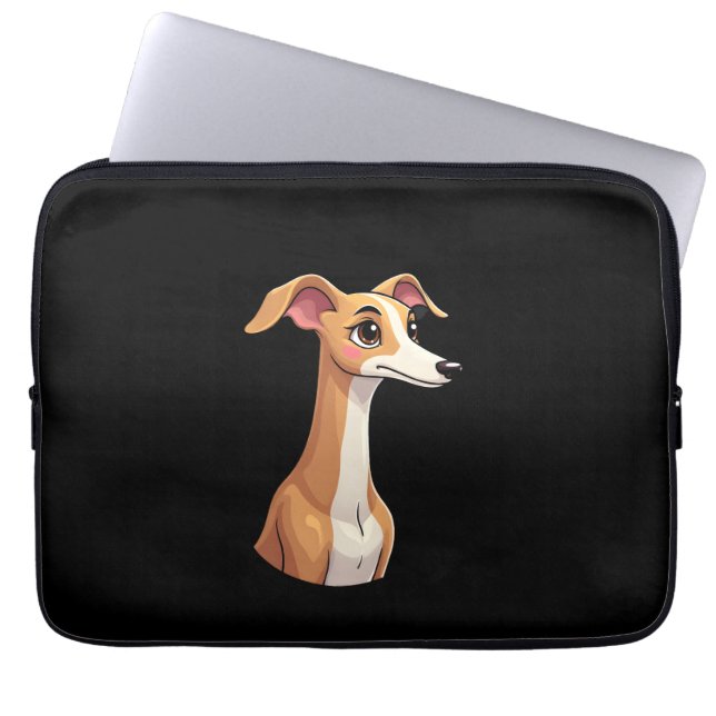 Capa Para Notebook Melhor vida com Greyhound Long Sleeve T-Shi árabe (Frente)