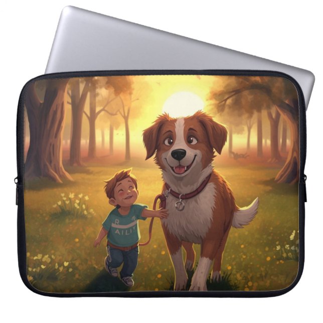 Capa Para Notebook Melhores Amigos (Frente)