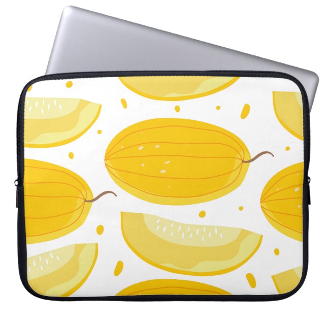 Capa Para Notebook Melon Doodle Vintage Design (Frente)