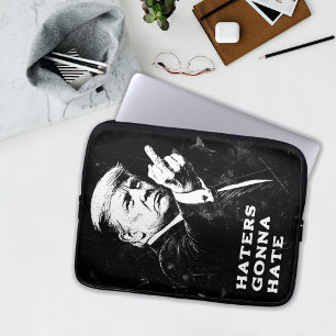 Capa Para Notebook Meme Engraçado Dedo do Meio Trump 2026