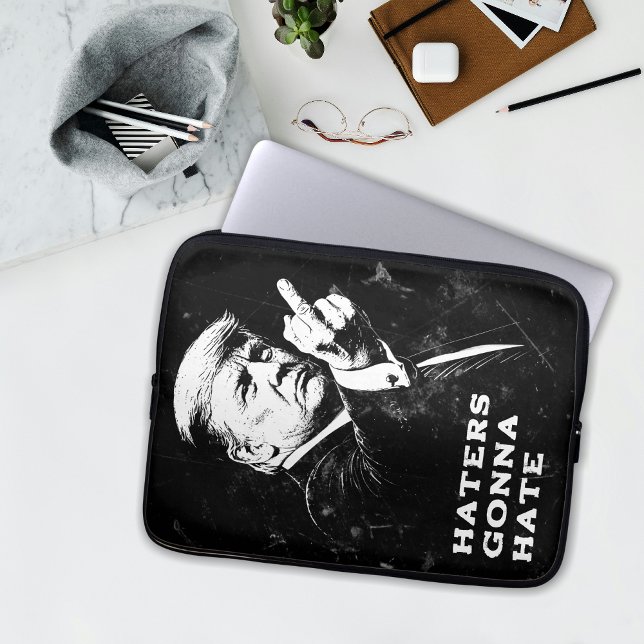 Capa Para Notebook Meme Engraçado Dedo do Meio Trump 2026 (Criador carregado)