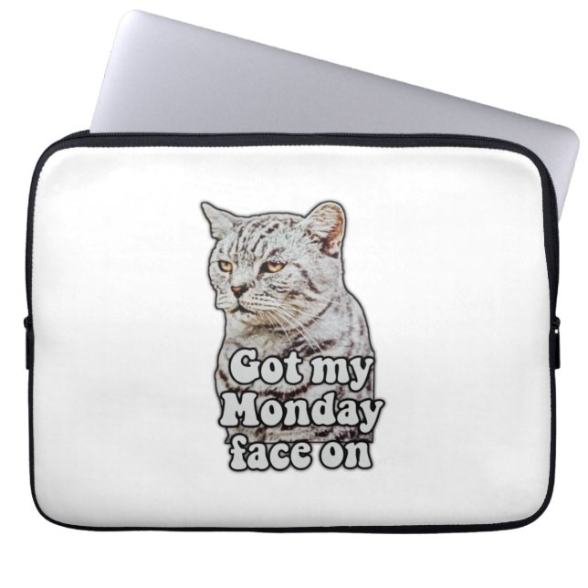Capa Para Notebook Memória de gato engraçada para amantes de gatinhos (Frente)