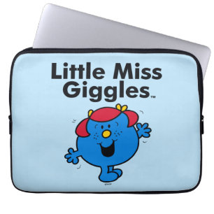 Capa Para Notebook Menina Pequena Senhorita Giggles Gosta De Rir