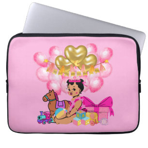 Capa Para Notebook Menina Rosa