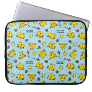 Capa Para Notebook Menina Sunshine   Padrão de Bolinhas lacrimogênea