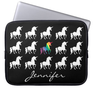 Capa Para Notebook Meninas brancas pretas personalizadas teste padrã