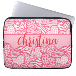 Capa Para Notebook Menino Pintado, Cor-de-Impressão, Cor-de-Rosa