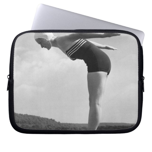 Capa Para Notebook Mergulhador (Frente)