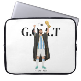 Capa Para Notebook Messi Campeão da Copa do Mundo 