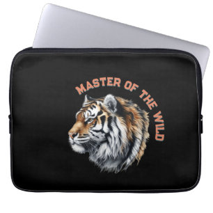 Capa Para Notebook Mestre do Tigre Selvagem