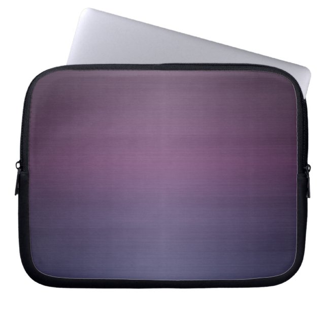 Capa Para Notebook Metal Polido Roxo (Frente)