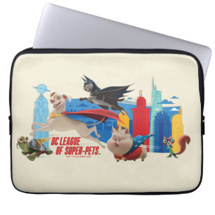Capa Para Notebook Metrópole de patrulhamento Super Pets