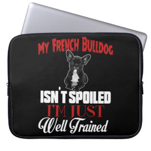Capa Para Notebook Meu Bulldog Francês não é mimado