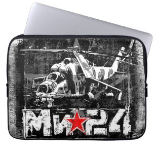 Capa Para Notebook Mi-24 helicóptero soviético