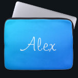 Capa Para Notebook Miami Alluring Aqua<br><div class="desc">Este baralho na moda aqua é perfeito para as suas luvas. Isso vai adicionar beleza aos seus jogos de cartas. Também é personalizável fazer dele realmente seu.</div>