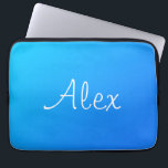 Capa Para Notebook Miami Alluring Aqua<br><div class="desc">Este baralho na moda aqua é perfeito para as suas luvas. Isso vai adicionar beleza aos seus jogos de cartas. Também é personalizável fazer dele realmente seu.</div>