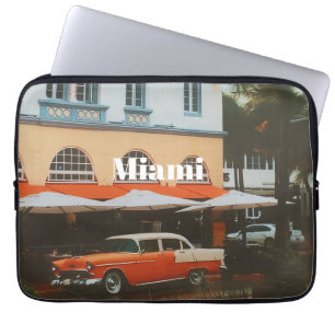 Capa Para Notebook Miami Ocean Drive  Lembrança de Viagem