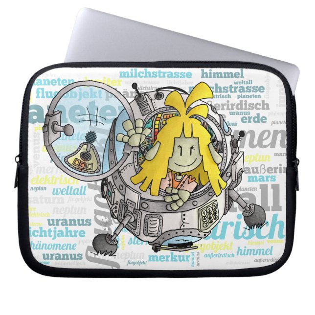 Capa Para Notebook Micol - Ufo / (Frente)