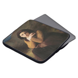 Capa Para Notebook Mignon (Sweet Young French Girl) (por Bouguereau)