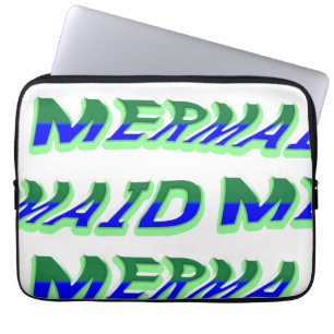 Capa Para Notebook Mikitiez ocean mermaid venus sea blue