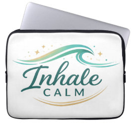 Capa Para Notebook Mindful Breathing Relaxation Design