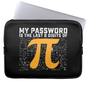 Capa Para Notebook Minha Senha São Os Últimos 8 Dígitos Do Dia Do Pi 