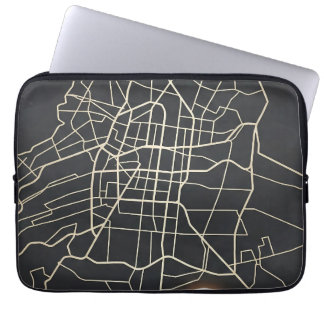 Capa Para Notebook Minimalist NYC Soccer Map Pin Line Art