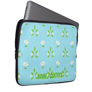 Capa Para Notebook Minimalist Spring Floral Pattern