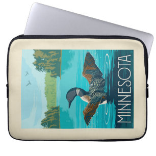 Capa Para Notebook Minnesota Loon