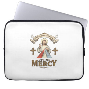 Capa Para Notebook Misericórdia Divina Jesus Gravura Vintage Camiseta